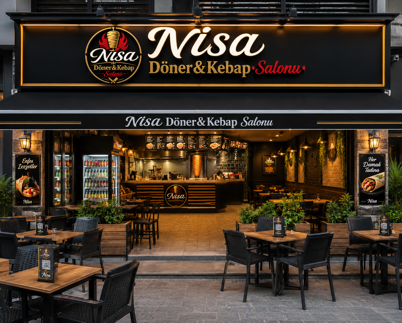 Restoran & Cafe QR Menü